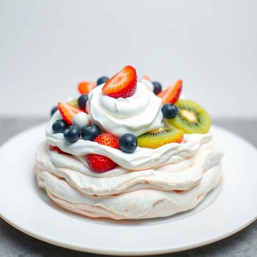 Classic Pavlova Dessert - Easy Recipe